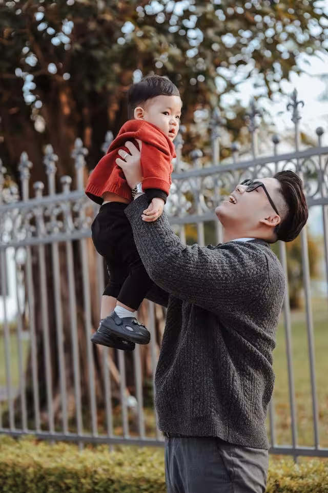 Father and child